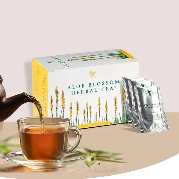 Aloe blossom herbal tea